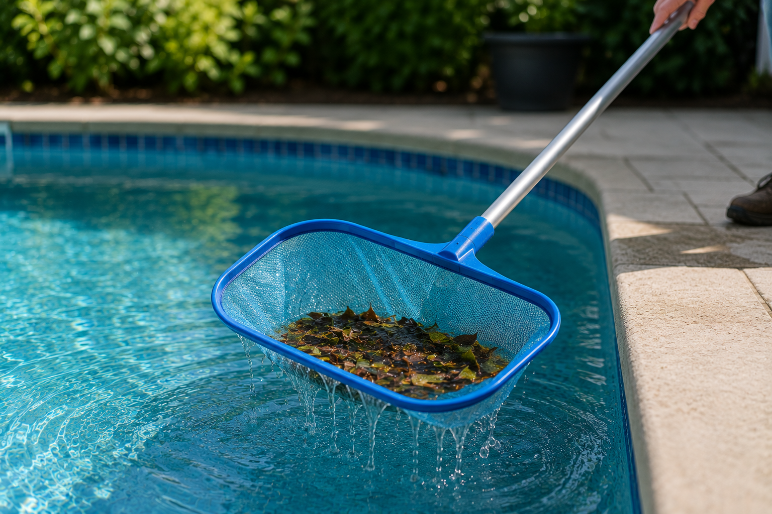 Pool reinigen